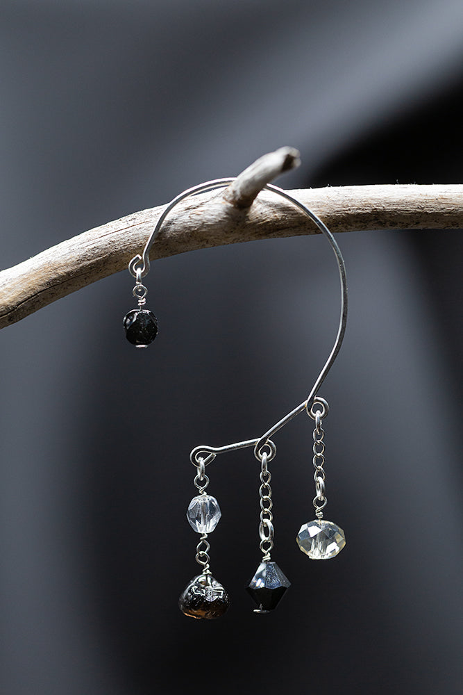 Hely ear cuff, eri kivivaihtoehtoja