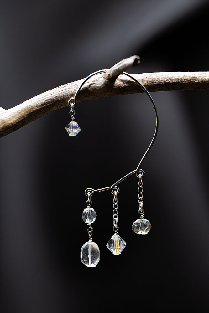 Hely ear cuff, eri kivivaihtoehtoja