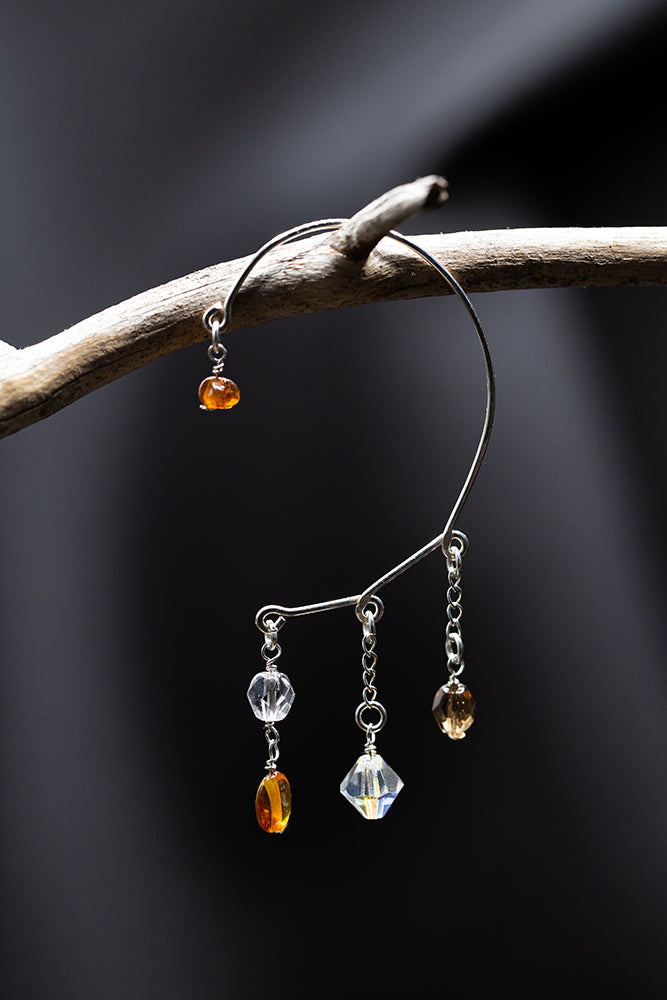 Hely ear cuff, eri kivivaihtoehtoja